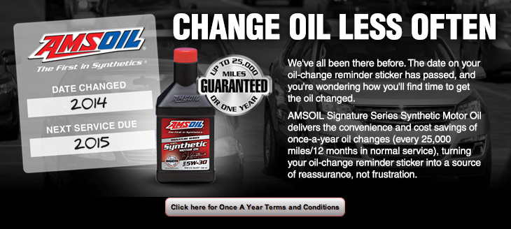 AMSOIL Signature Series Synthetic Motor Oil